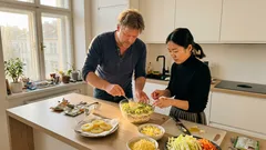 Když už stačilo Olivier i sleď pod kožichem: 3 sváteční saláty, které udělají dojem